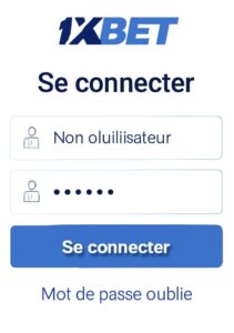 1xbet se connecter